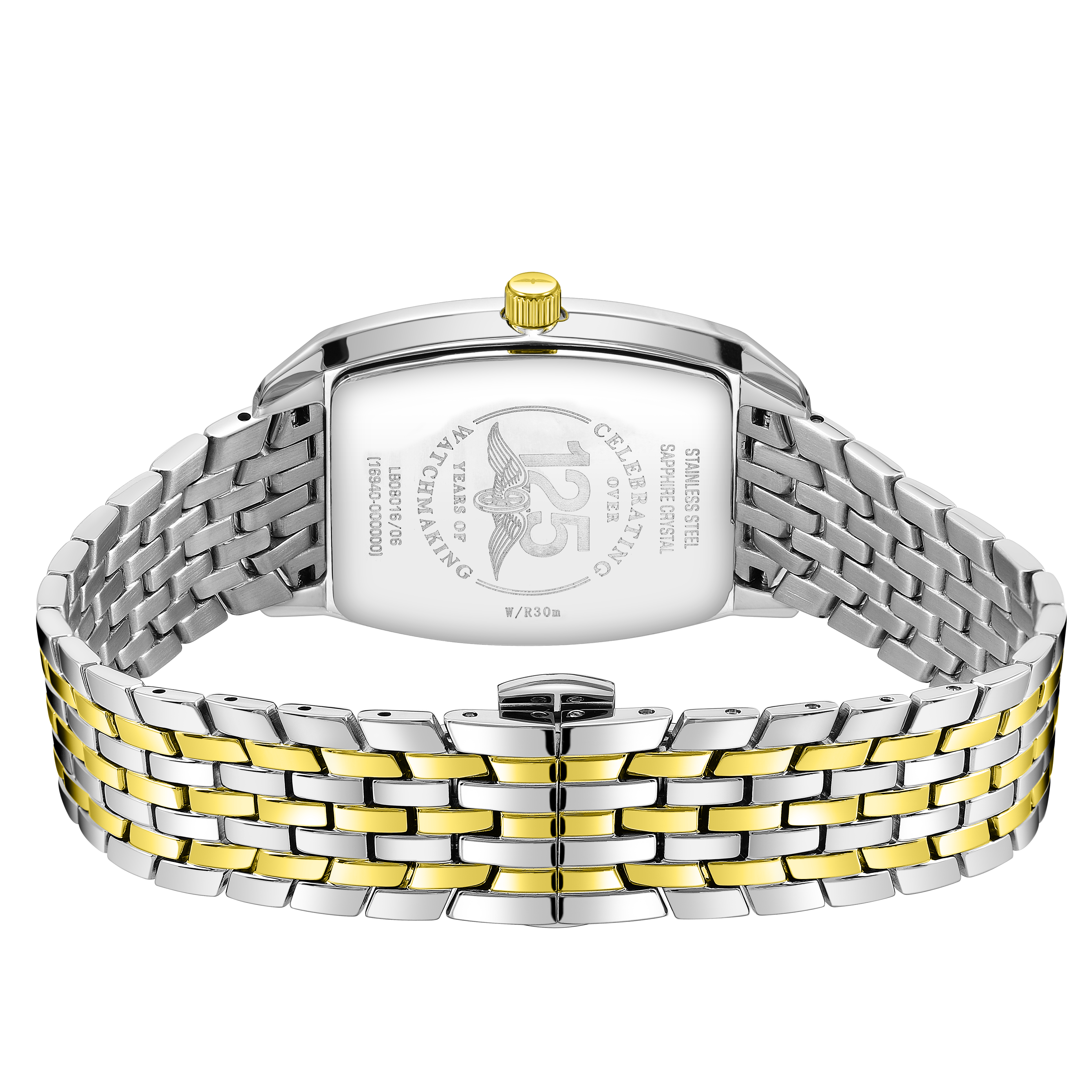 Rotary Ultra Slim Tonneau Watch - LB08016/06