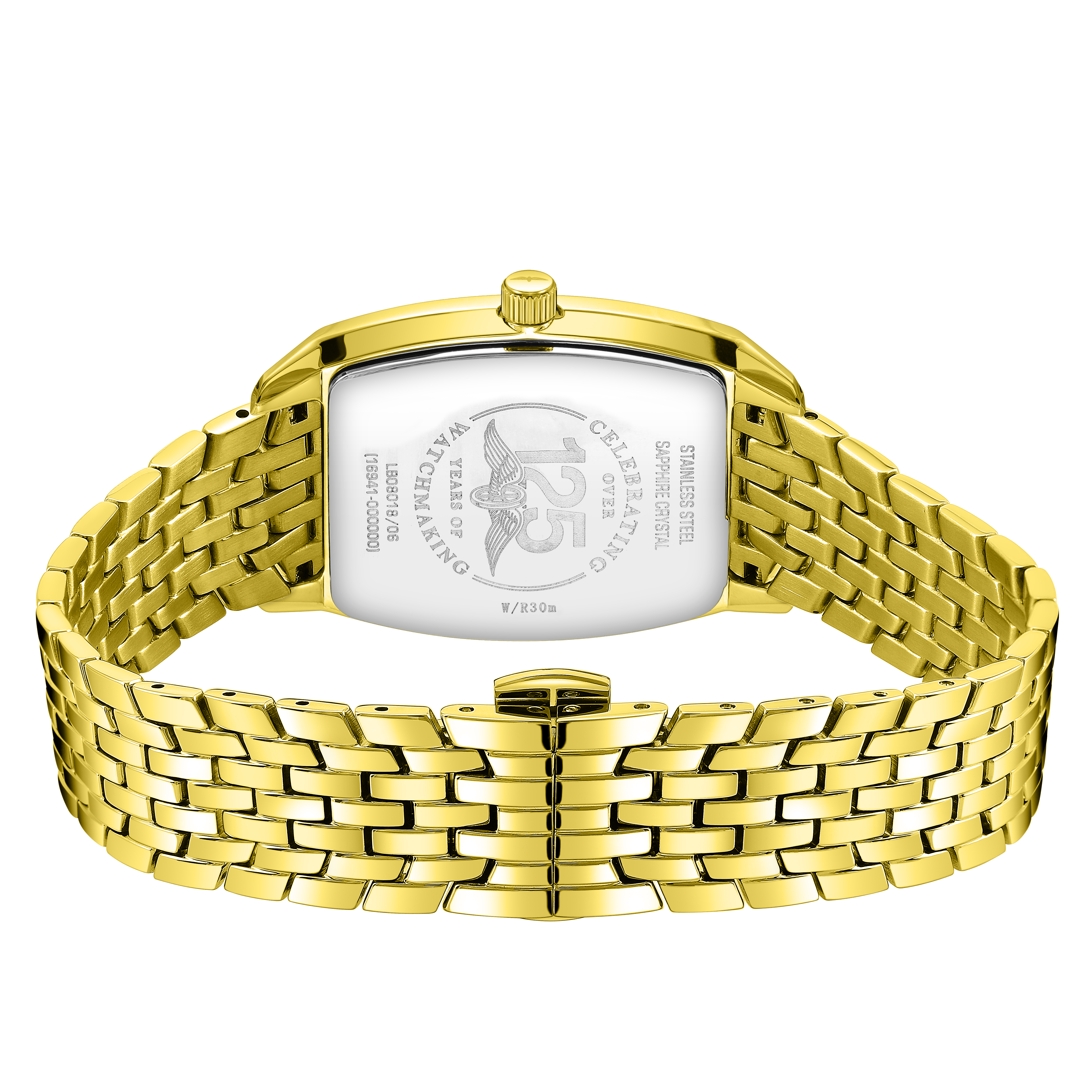Rotary Ultra Slim Tonneau Watch - LB08018/06